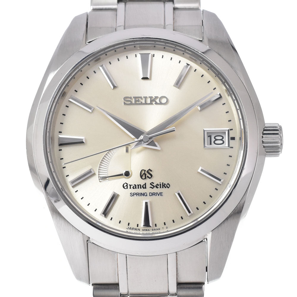 SEIKO Grand Seiko SBGA001/9R65-0AA0 Power reserve date Silver Dial Spring drive Men's
 Watch N#151268