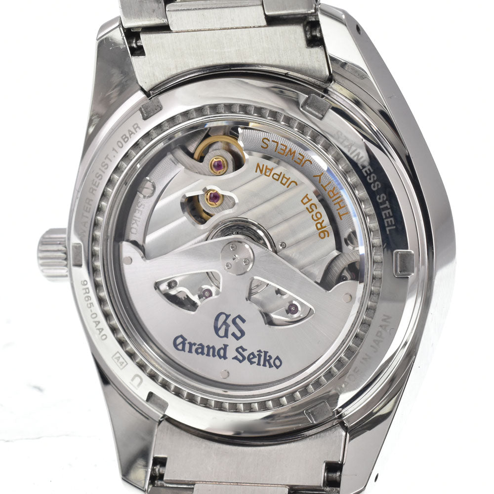 SEIKO Grand Seiko SBGA001/9R65-0AA0 Power reserve date Silver Dial Spring drive Men's
 Watch N#151268