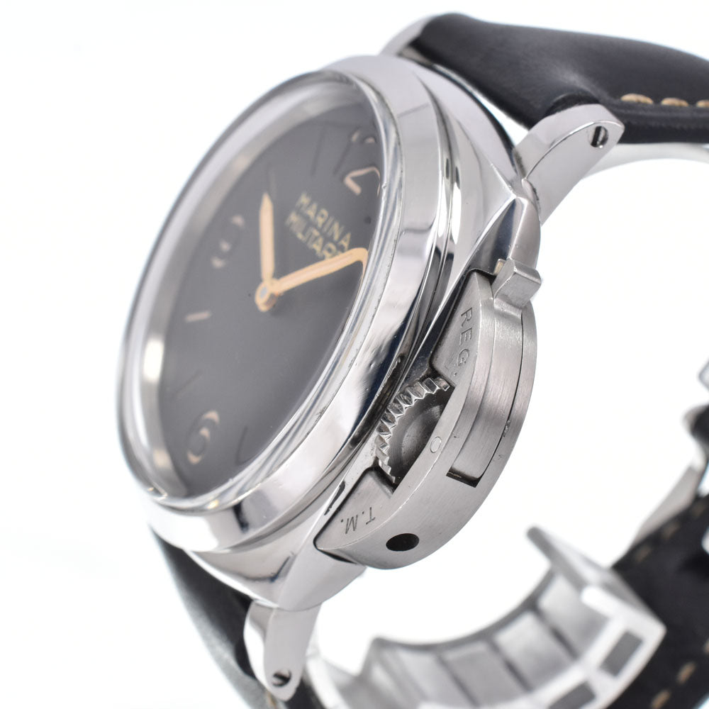PANERAI Luminor 1950 3 Days Marina Militare Twin barrel black Dial Hand Winding Men's
 Watch N#151270