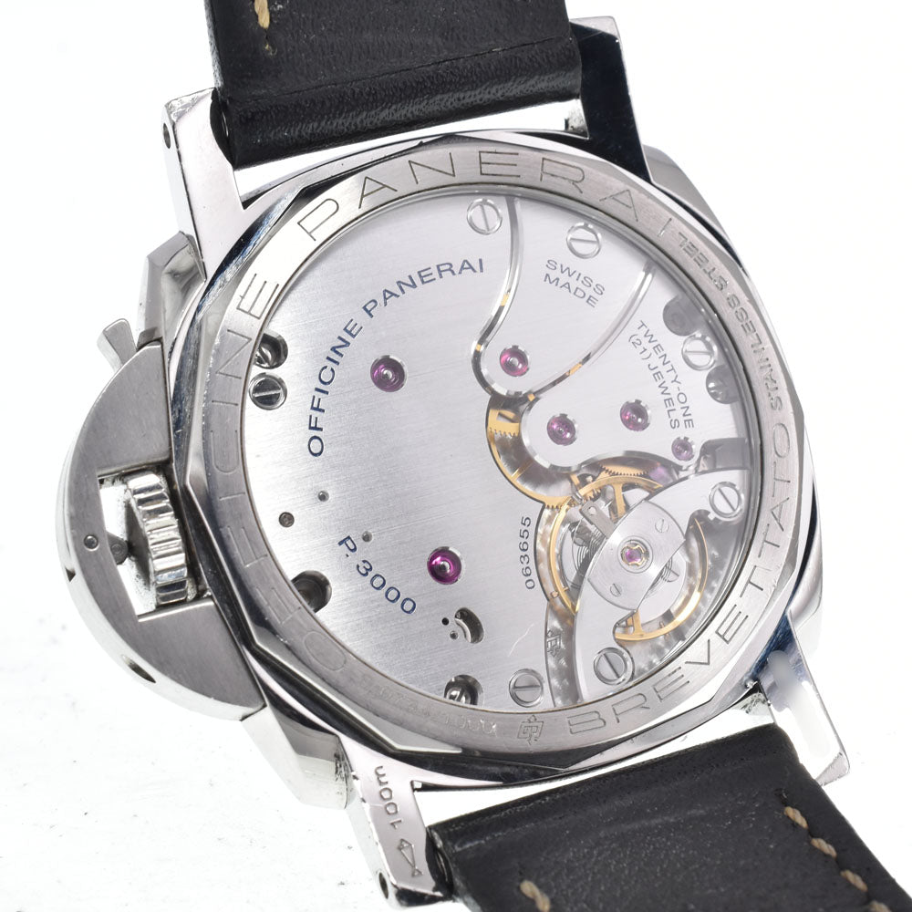 PANERAI Luminor 1950 3 Days Marina Militare Twin barrel black Dial Hand Winding Men's
 Watch N#151270