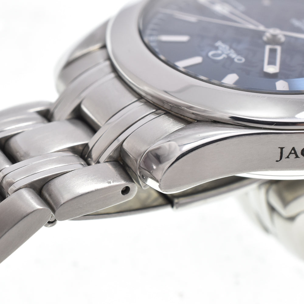 with paper OMEGA Seamaster Chronometer Jacques Mayol 2506.80 Limited to 3000 blue Dial Automatic Men's
 Watch N#151280