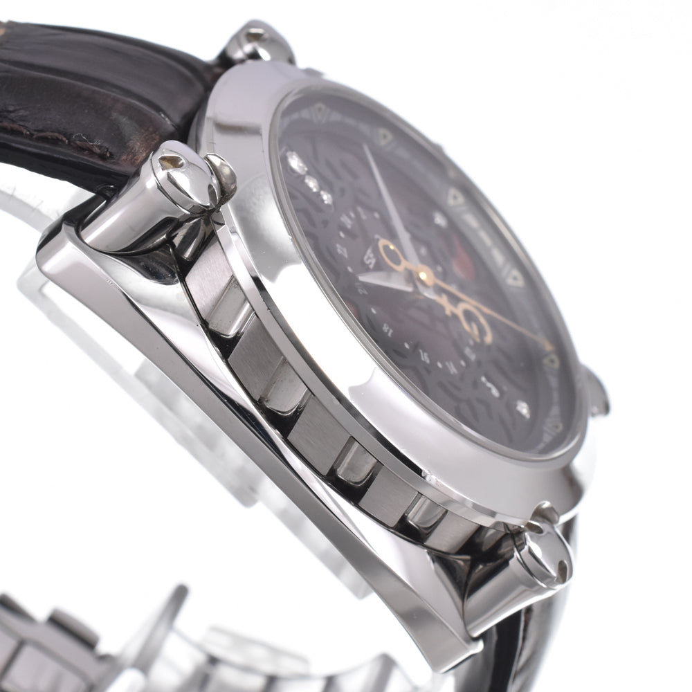 SEIKO Galante SBLM009/8L36-00C0 6P diamond Brown Dial Automatic Men's
 Watch N#151281