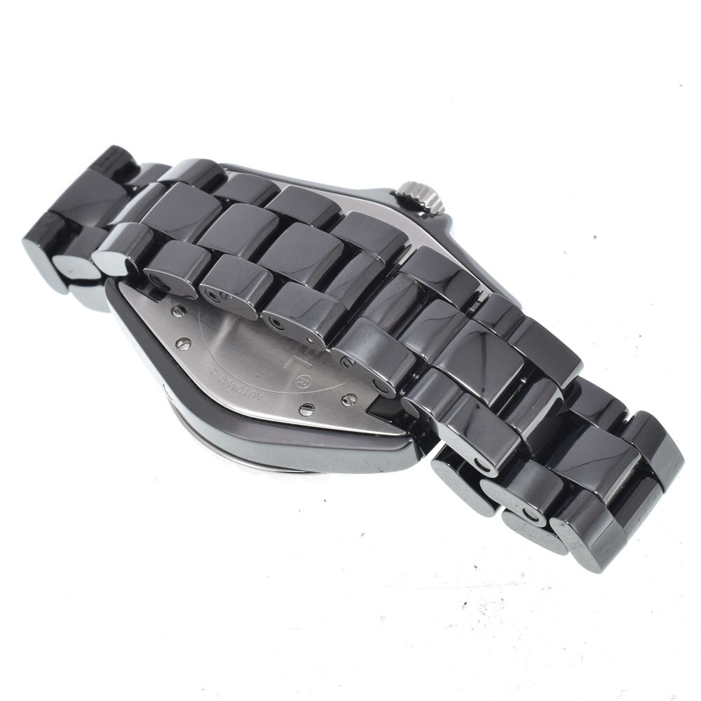 with paper CHANEL J12 H3407 diamond black Dial Automatic Men's
 Watch N#151282