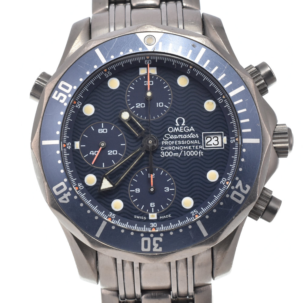 OMEGA Seamaster 2298.80 Chronograph blue Dial Automatic Men's
 Watch N#151283