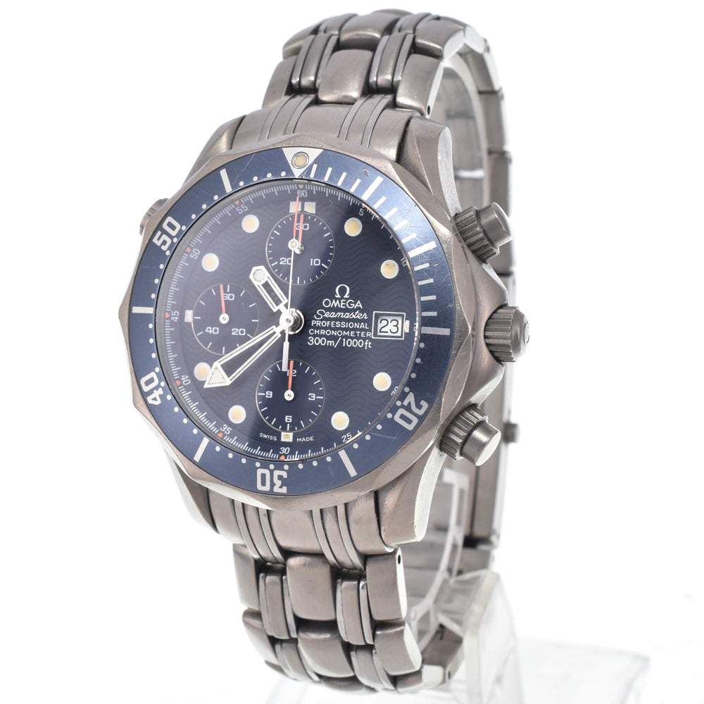 OMEGA Seamaster 2298.80 Chronograph blue Dial Automatic Men's
 Watch N#151283
