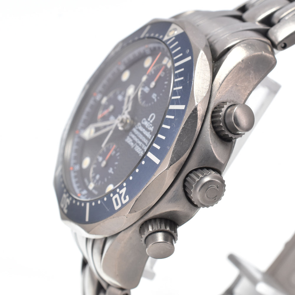 OMEGA Seamaster 2298.80 Chronograph blue Dial Automatic Men's
 Watch N#151283