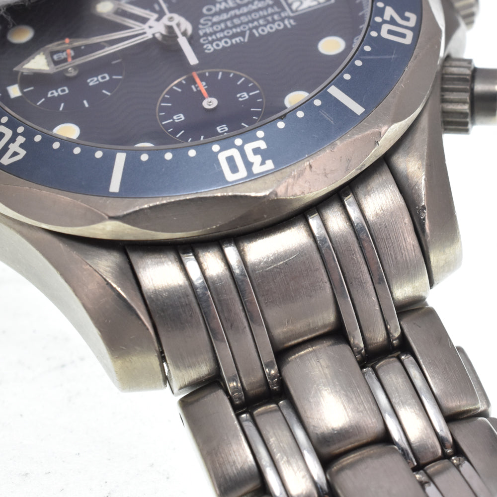 OMEGA Seamaster 2298.80 Chronograph blue Dial Automatic Men's
 Watch N#151283