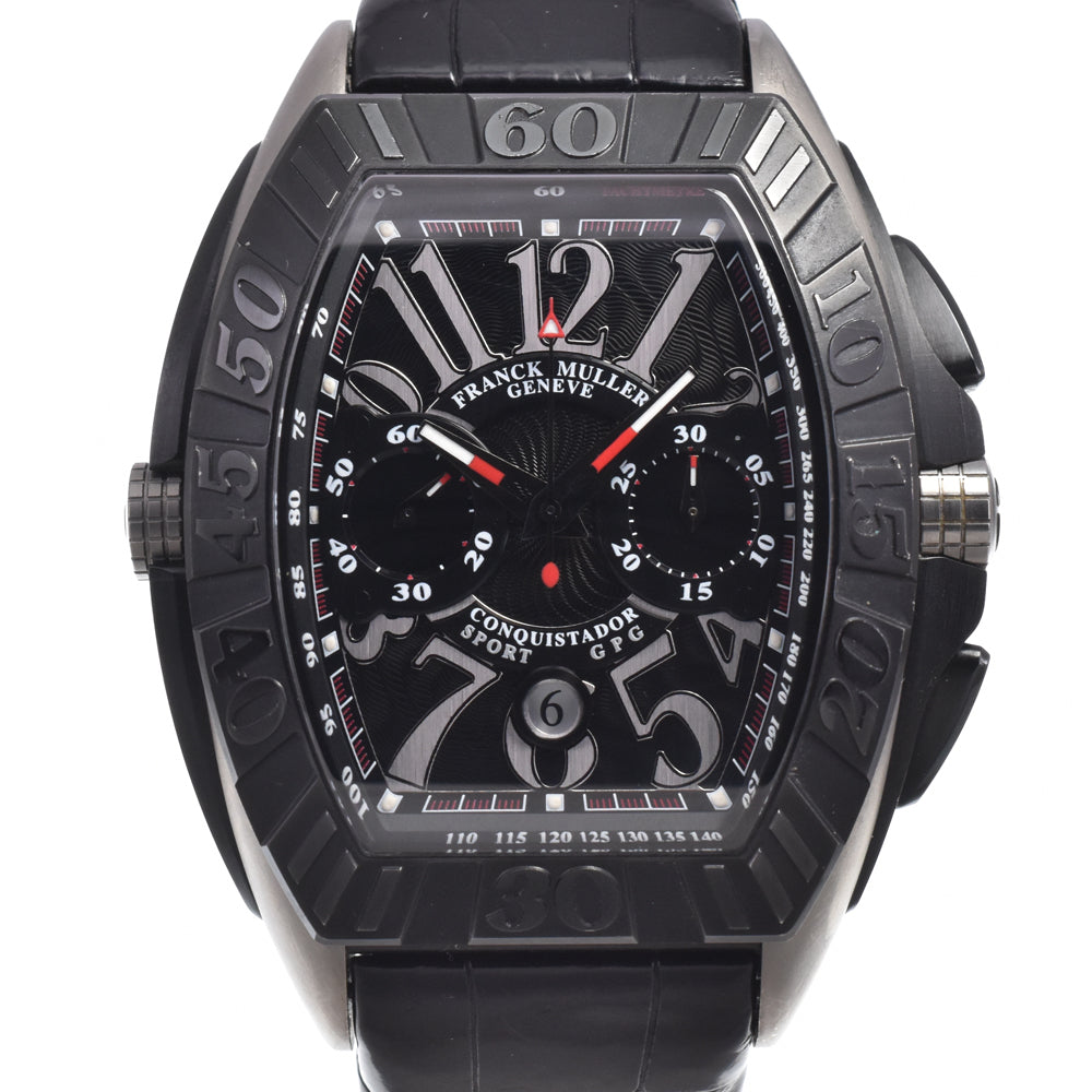 FRANCK MULLER Conquistador Grand Prix 9900CCDTGPG black Dial Automatic Men's
 Watch N#151284