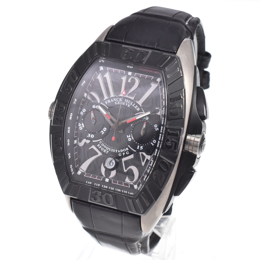 FRANCK MULLER Conquistador Grand Prix 9900CCDTGPG black Dial Automatic Men's
 Watch N#151284