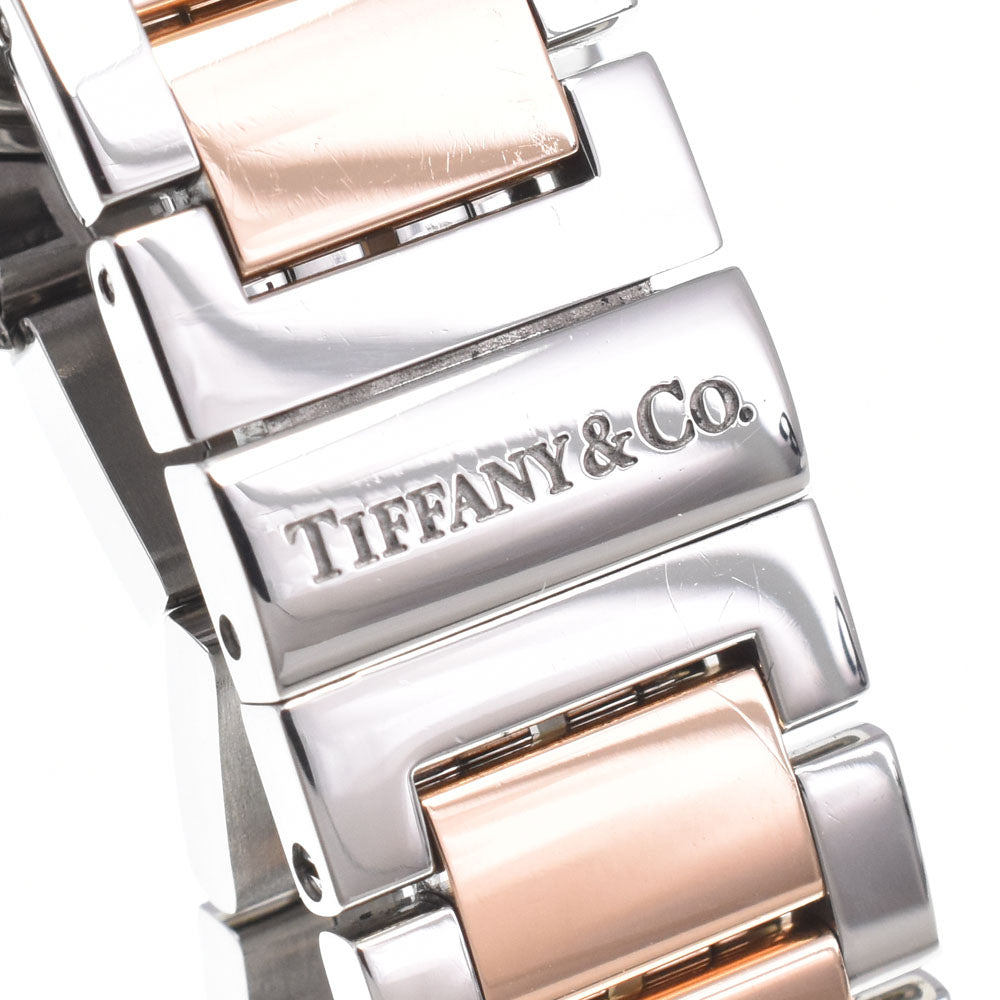 TIFFANY&Co. Atlas Dome Date Z1830 Silver Dial Quartz Ladies
 Watch N#151285