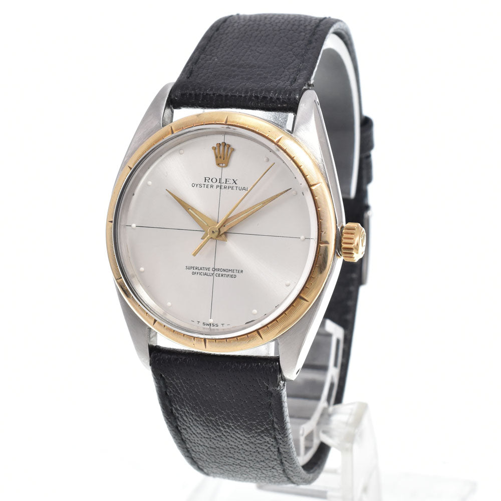 ROLEX Oyster perpetual 1008 vintage Cal.1560 Silver Dial Automatic Men's
 Watch N#151288