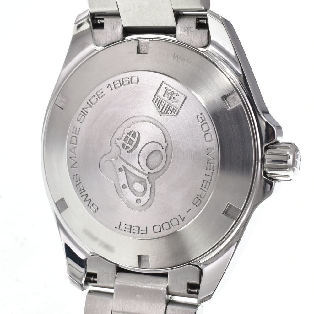 with paper TAG HEUER Aqua racer WAY1110 black Dial Quartz Men's
 Watch N#151293
