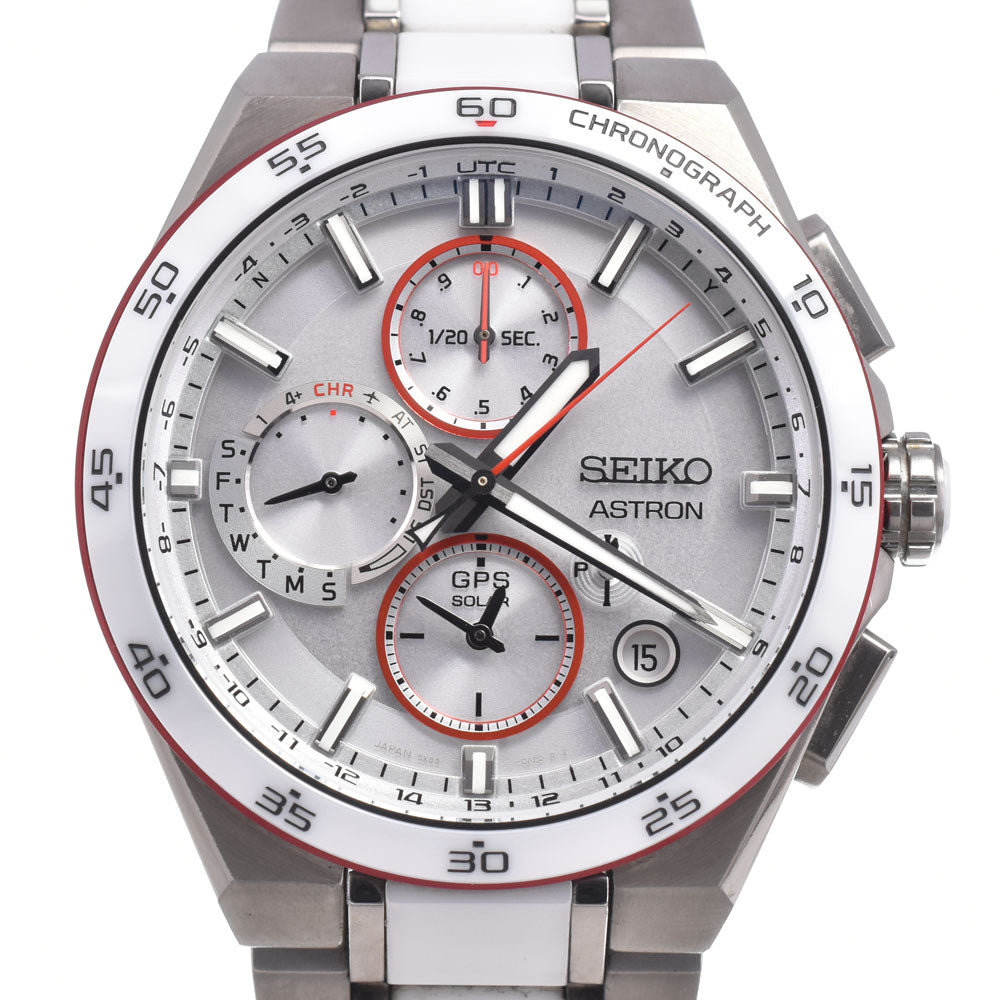 SEIKO ASTRON NEXTAR 5X83-0AN0-1/SBXC173 Doctors Without Borders 2025 collaboration limited edition model Silver Dial GPS Solar Men's
 Watch M#151294