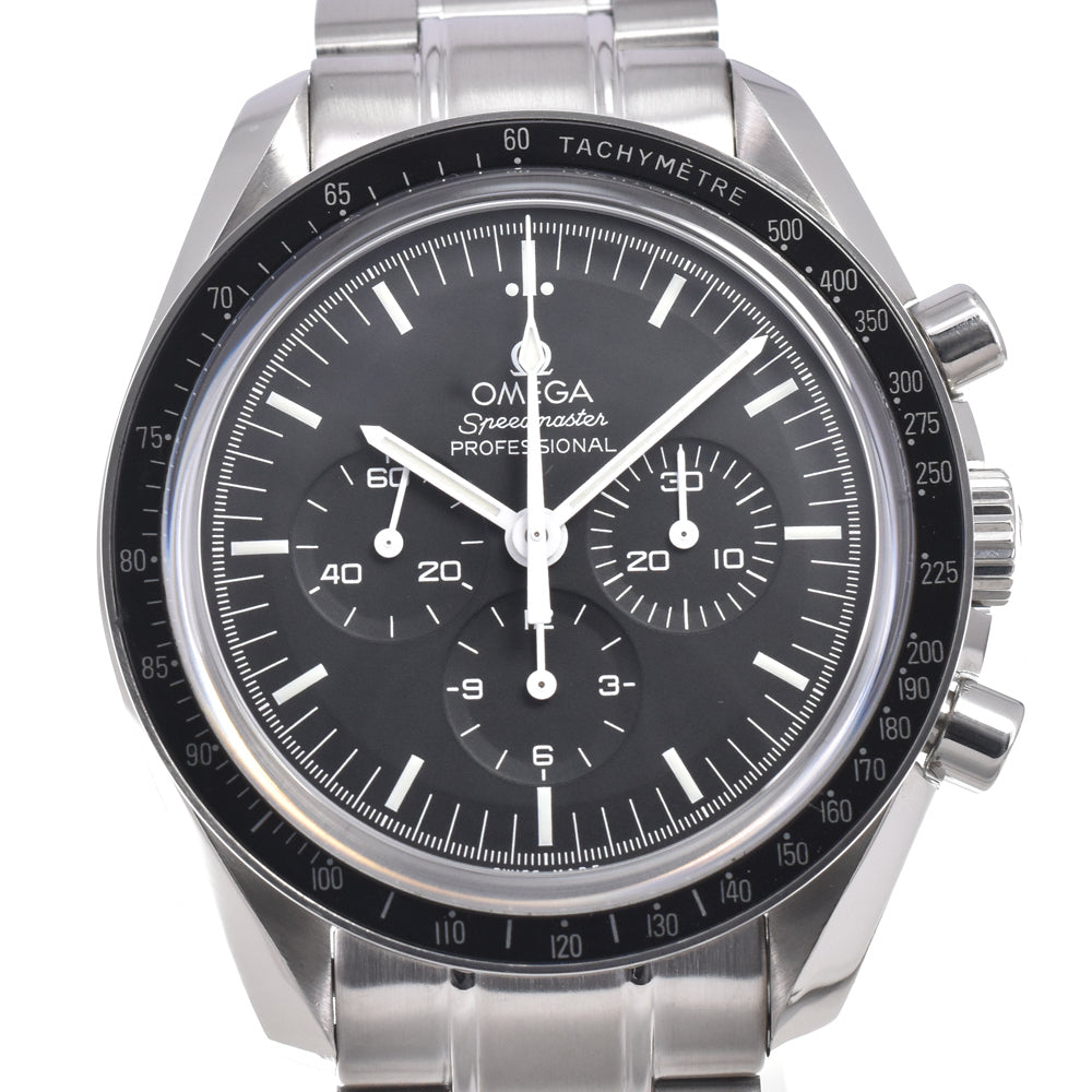 with paper OMEGA Speedmaster Professional Moon Watch 311.30.42.30.01.006 Chronograph black Dial Hand Winding Men's
 Watch O#151299