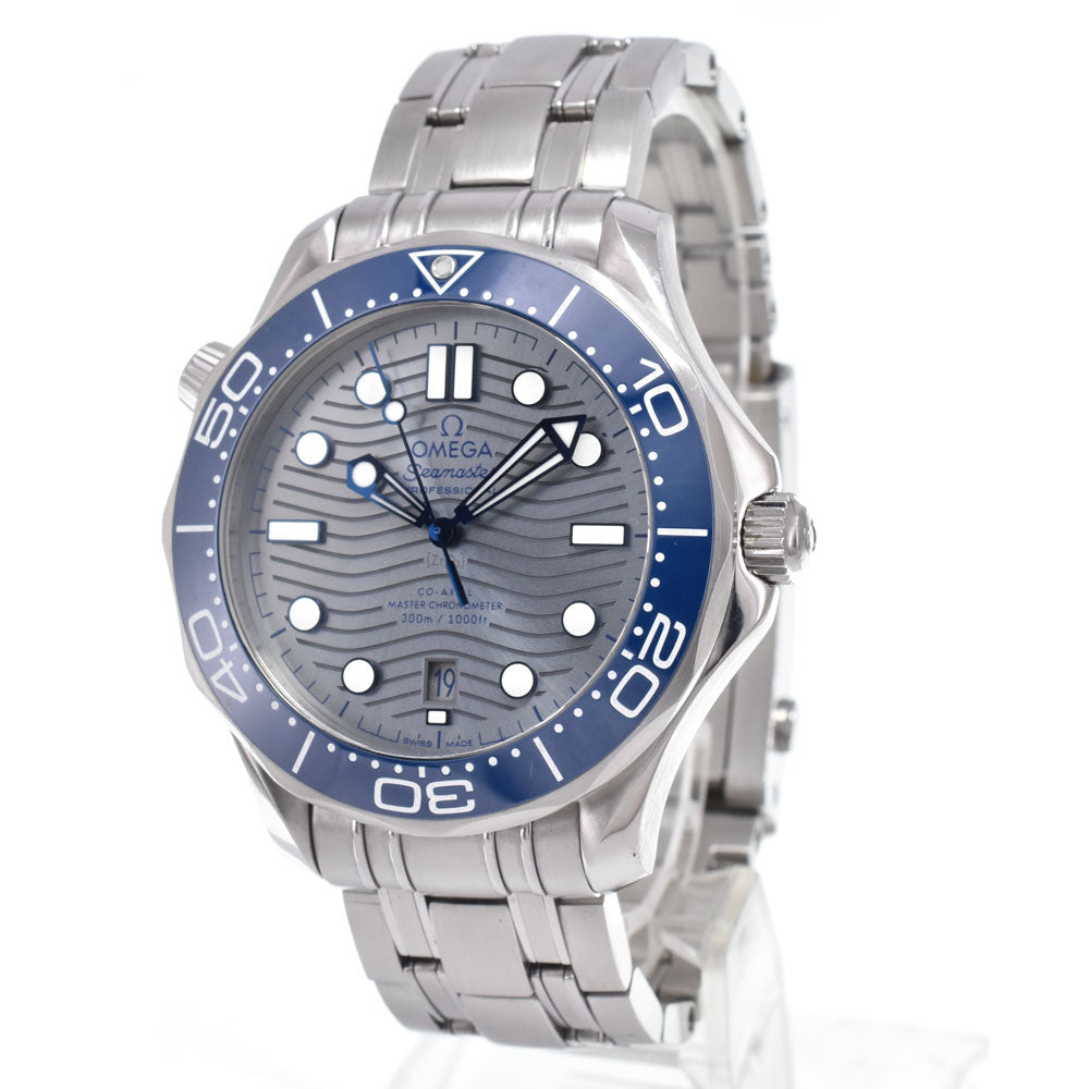 with paper OMEGA Seamaster 300M CO-AXIAL 210.32.42.20.06.001 gray Dial Automatic Men's
 Watch M#151300