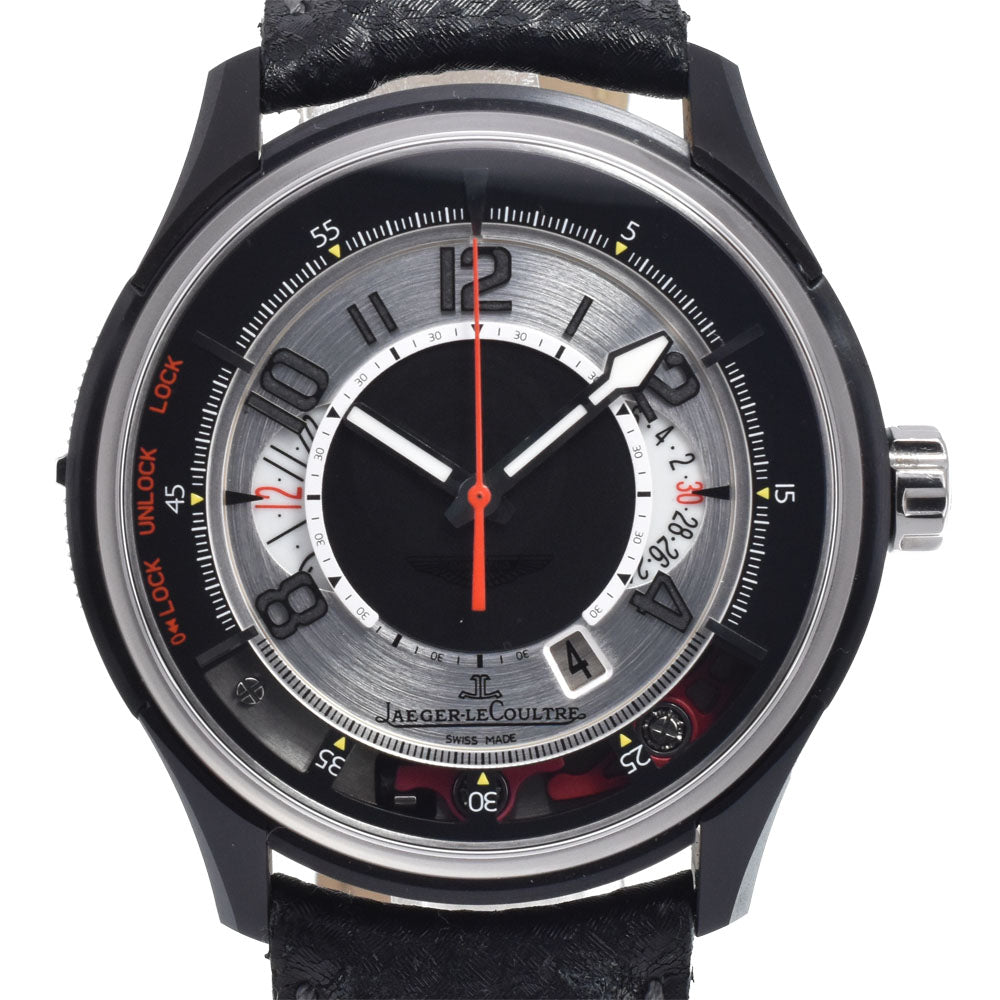 JAEGER-LECOULTRE AMVOX2 Aston Martin Q192T470 Vertical trigger system, limited to 500 units. Black / Silver Dial Automatic Men's
 Watch N#151301