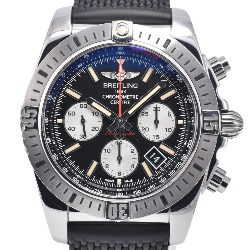 BREITLING Chronomat AB0115 Chronograph Date black Dial Automatic Men's
 Watch N#151315