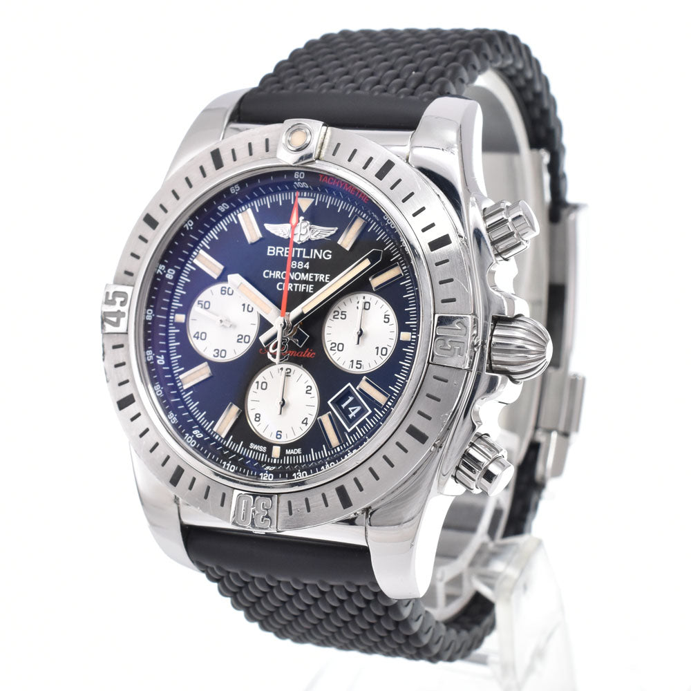 BREITLING Chronomat AB0115 Chronograph Date black Dial Automatic Men's
 Watch N#151315
