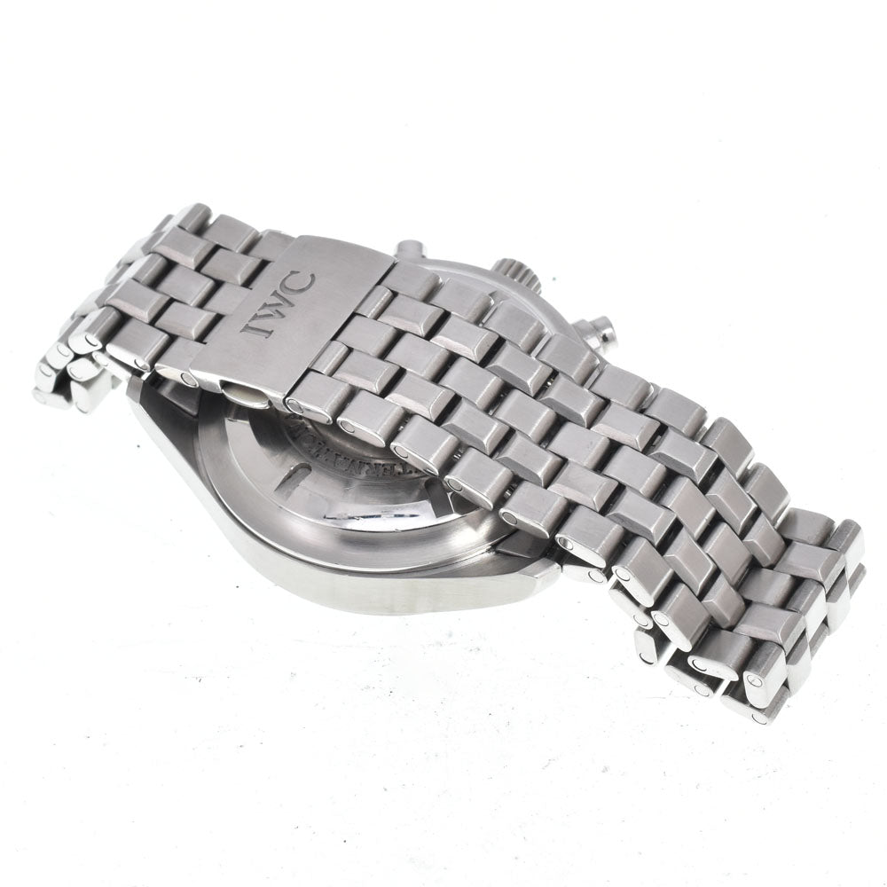 IWC SCHAFFHAUSEN Pilot watch IW371704 Chronograph day date black Dial Automatic Men's
 Watch N#151322