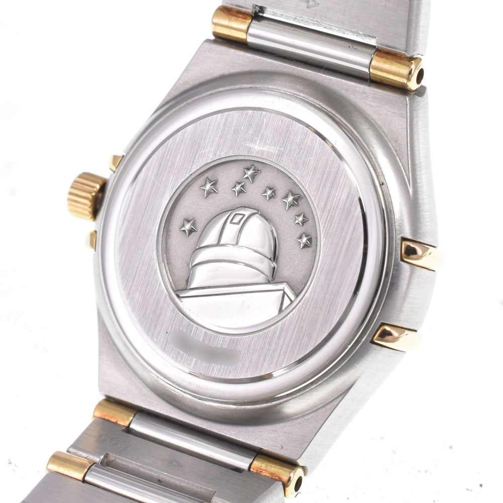 with paper OMEGA Constellation Mini Half Bar 1362.10 yellow Dial Quartz Ladies
 Watch O#151329