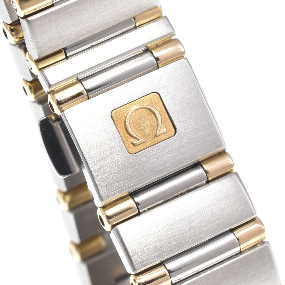 with paper OMEGA Constellation Mini Half Bar 1362.10 yellow Dial Quartz Ladies
 Watch O#151329
