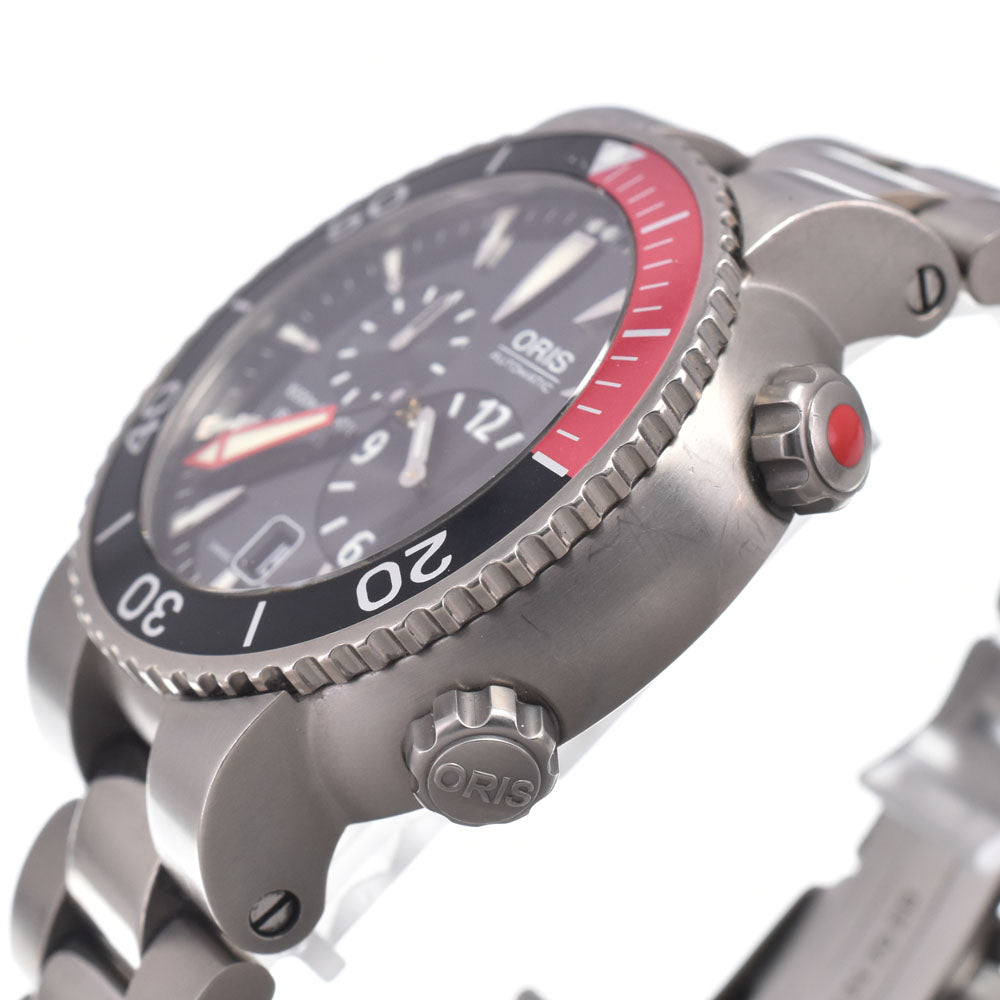 with paper ORIS Meister Taoher Regulator 649-7541 black Dial Automatic Men's
 Watch N#151335