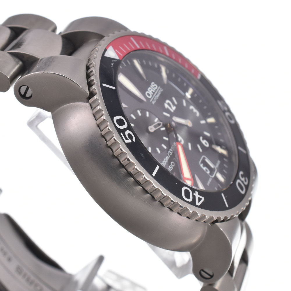 with paper ORIS Meister Taoher Regulator 649-7541 black Dial Automatic Men's
 Watch N#151335