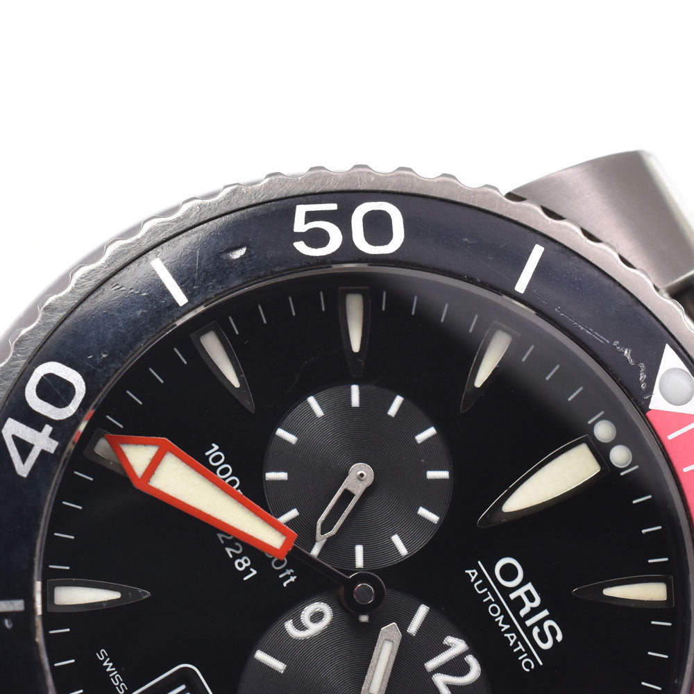 with paper ORIS Meister Taoher Regulator 649-7541 black Dial Automatic Men's
 Watch N#151335