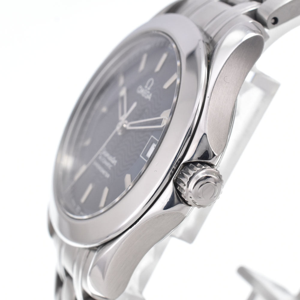 OMEGA Seamaster 120m Jacques Mayol 20th 2501.89 Date chronometer blue Dial Automatic Men's
 Watch O#151355