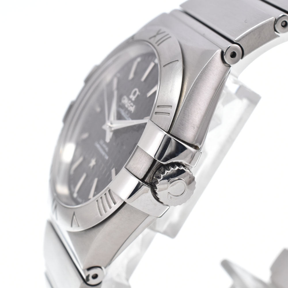 with paper OMEGA Constellation Coaxial 123.10.35.20.01.001 black Dial Automatic Men's
 Watch O#151365