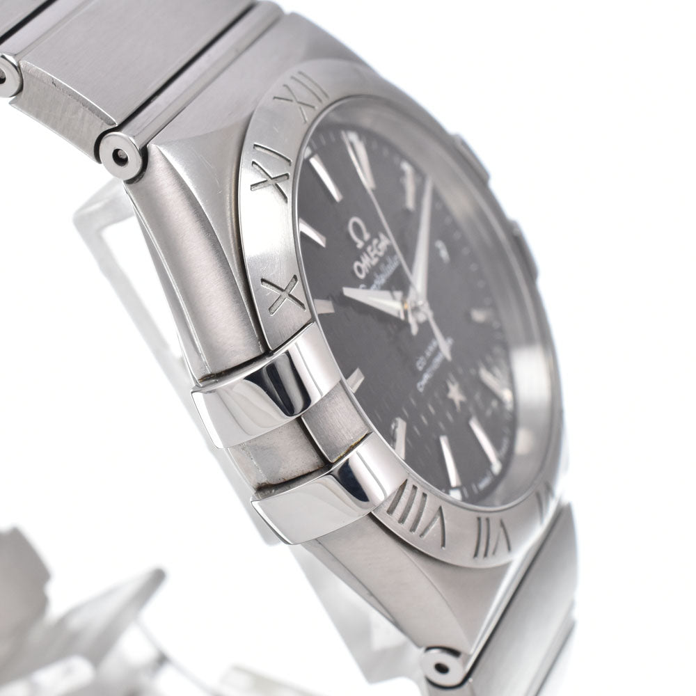 with paper OMEGA Constellation Coaxial 123.10.35.20.01.001 black Dial Automatic Men's
 Watch O#151365