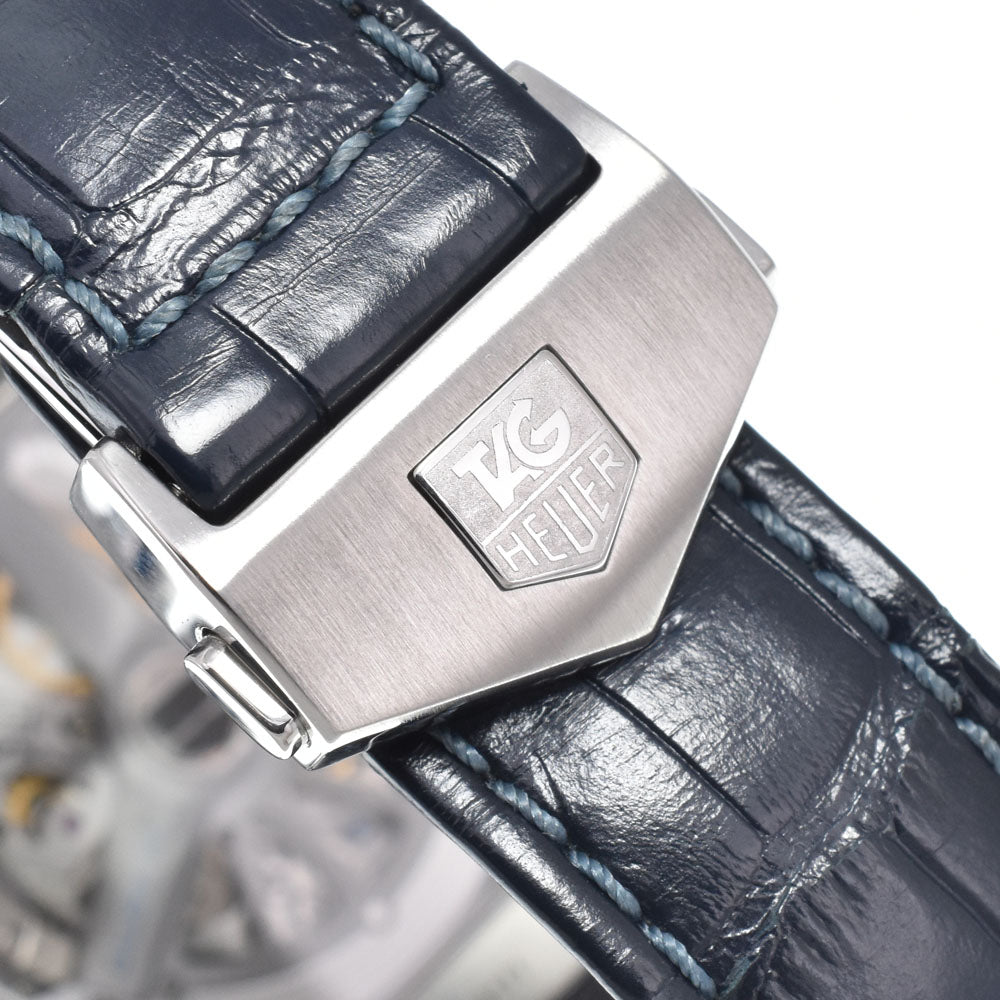 TAG HEUER Monaco 24 CAL5111.FC6299 see-through back Blue / Silver Dial Automatic Men's
 Watch O#151367