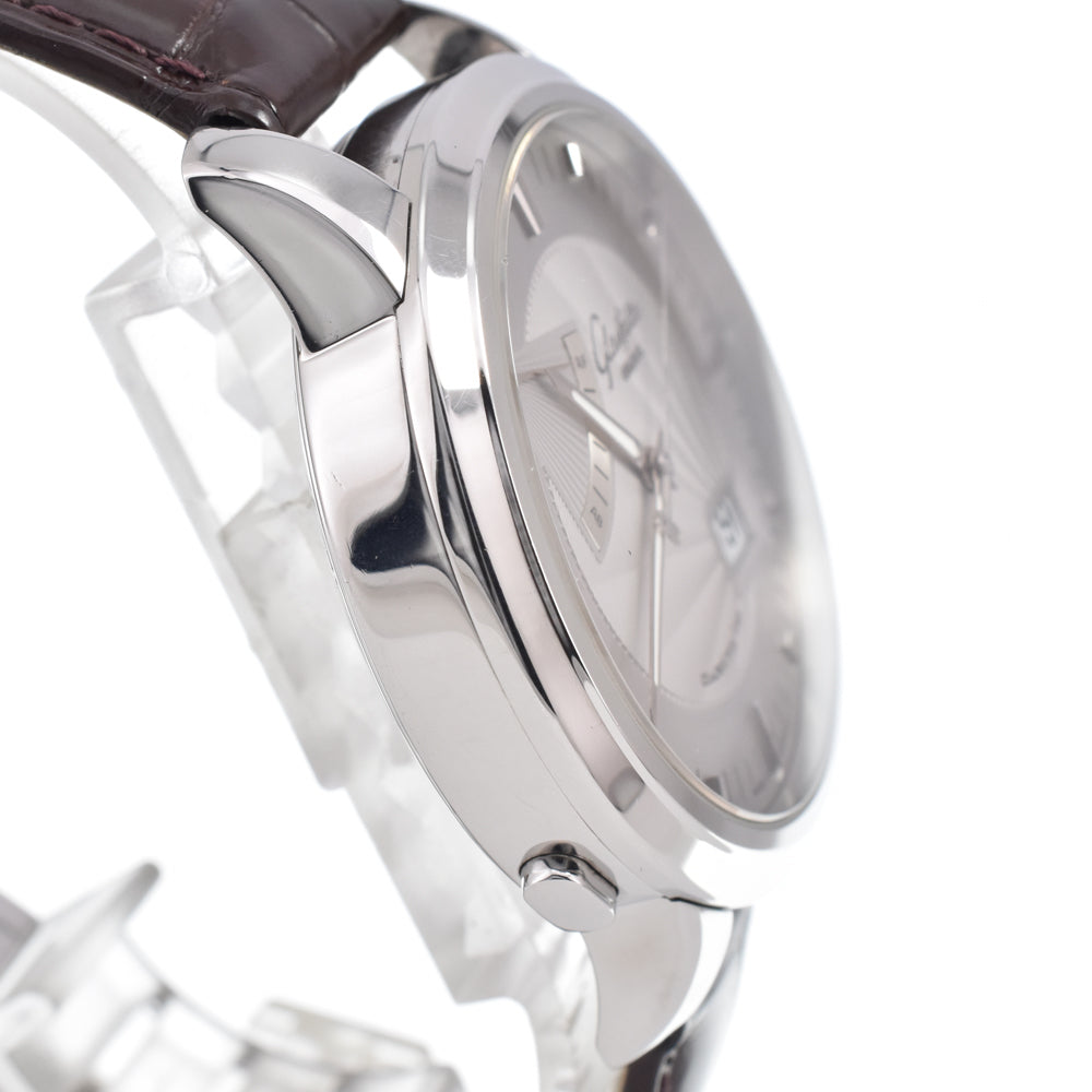 GLASHUTTE ORIGINAL Power Reserve Display 100-01-13-02 Silver Dial Automatic Men's
 Watch O#151370
