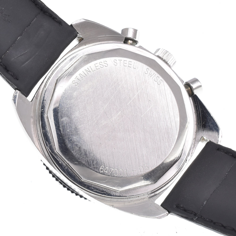 HAMILTON Big Eye 647001-03 vintage Chronograph gray Dial Hand Winding Men's
 Watch O#151371