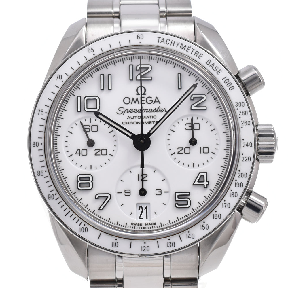 OMEGA Speedmaster 324.30.38.40.04.001 Chronograph white Dial Automatic Men's
 Watch O#151375