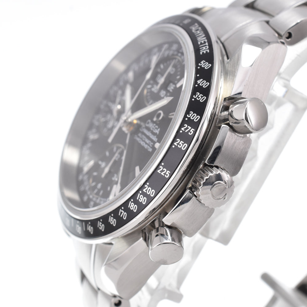 with paper OMEGA Speedmaster 3220.50 Chronograph black Dial Automatic Men's
 Watch O#151390