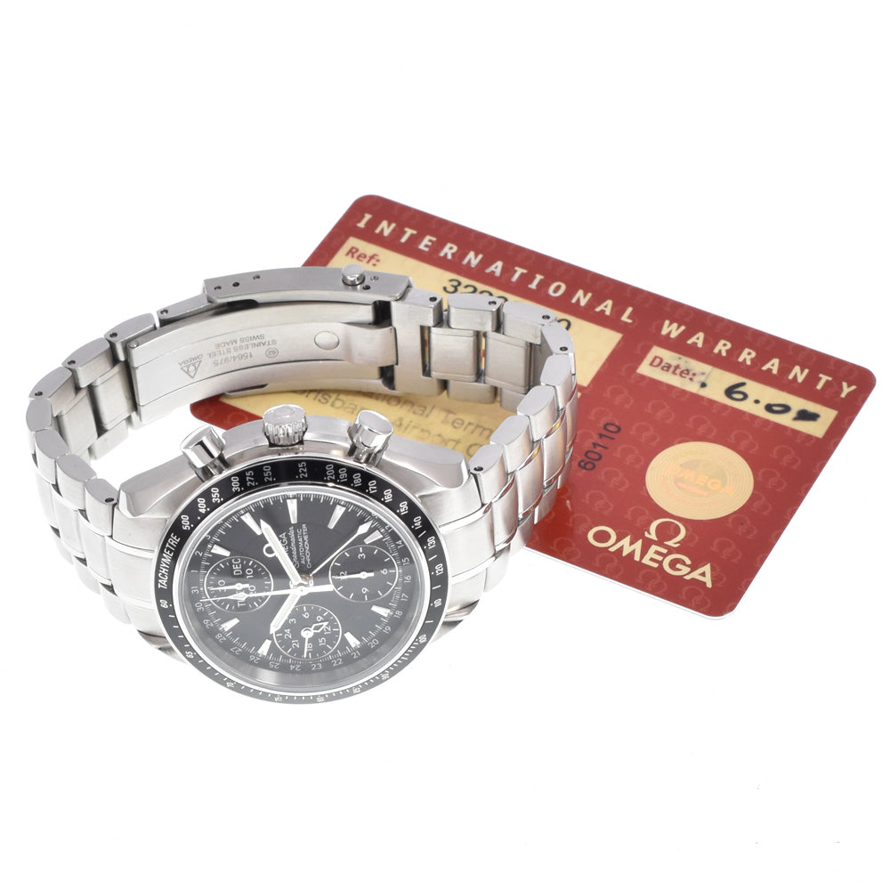 with paper OMEGA Speedmaster 3220.50 Chronograph black Dial Automatic Men's
 Watch O#151390