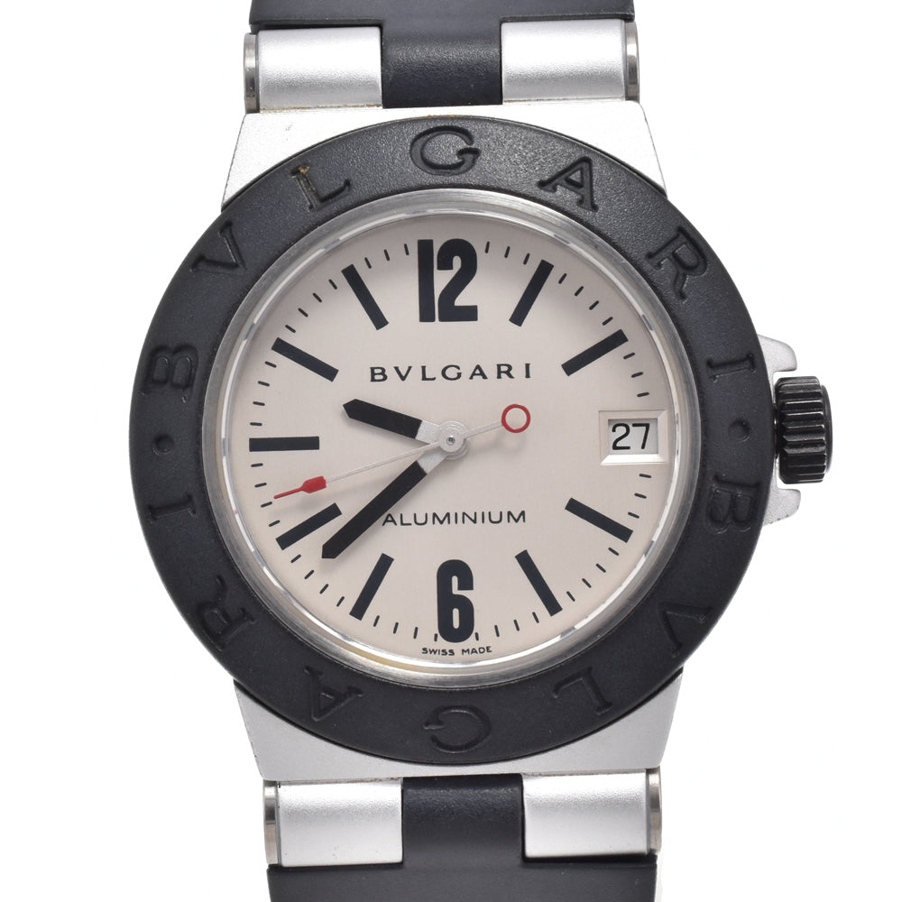 BVLGARI aluminum AL32TA Silver Dial Quartz Unisex
 Watch O#151396