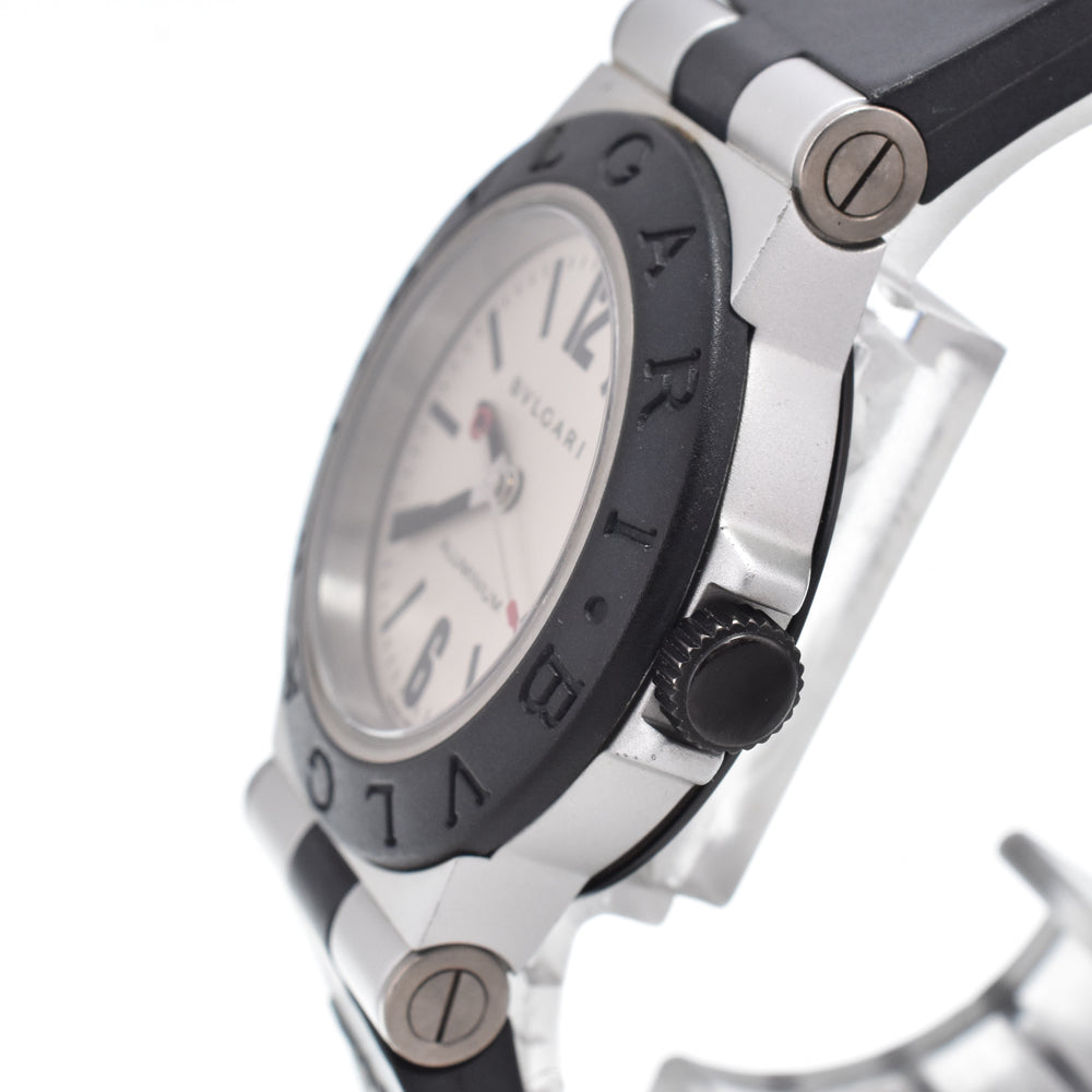 BVLGARI aluminum AL32TA Silver Dial Quartz Unisex
 Watch O#151396
