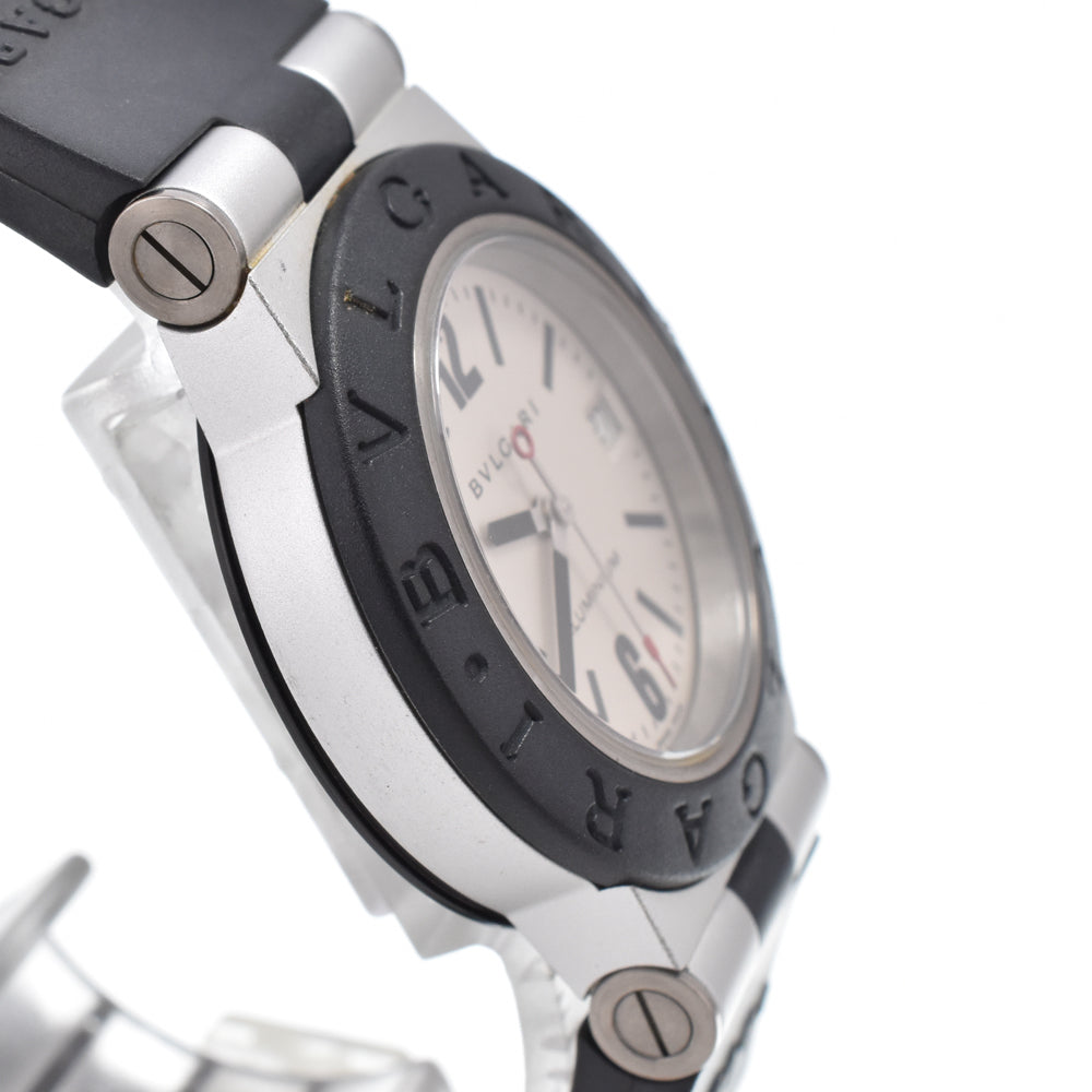 BVLGARI aluminum AL32TA Silver Dial Quartz Unisex
 Watch O#151396