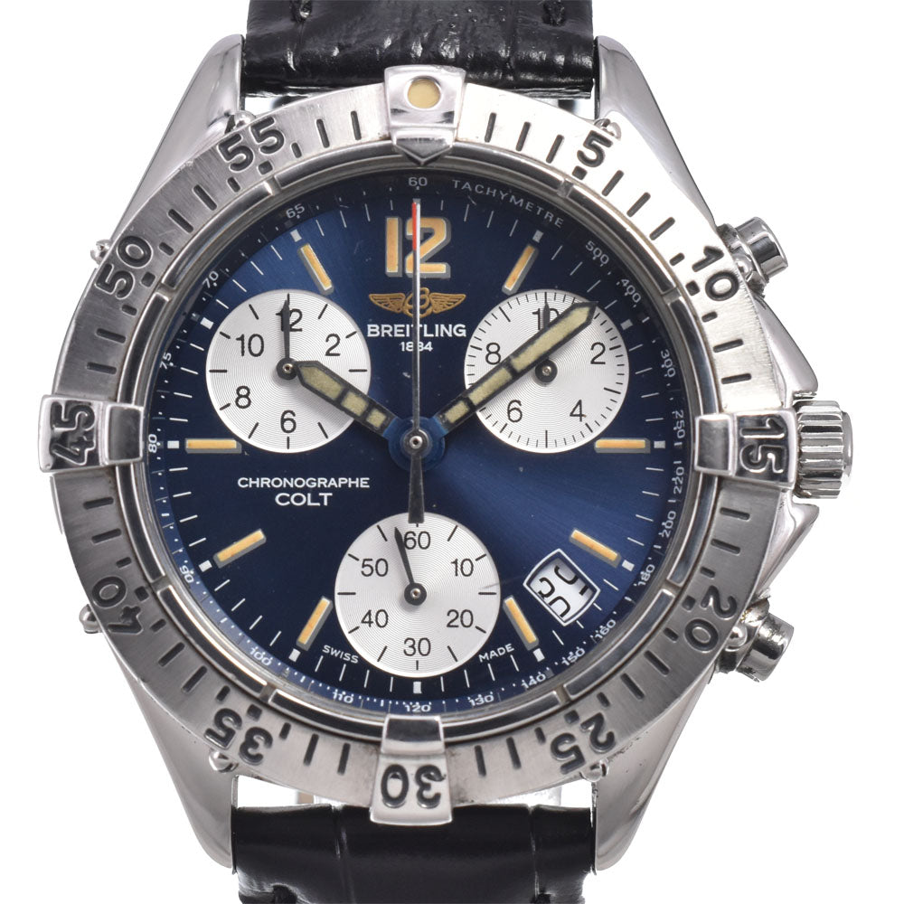 BREITLING Colt A53035 blue Dial Quartz Men's
 Watch O#151403