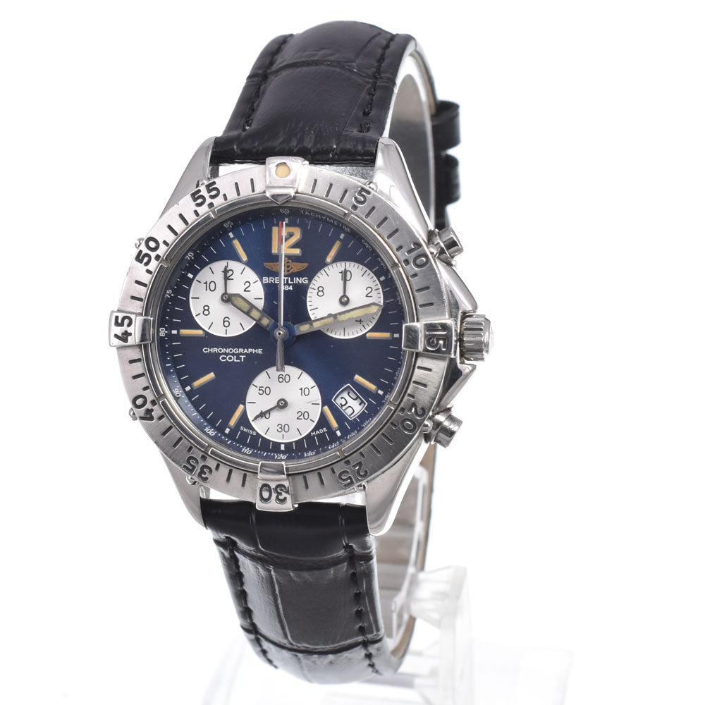 BREITLING Colt A53035 blue Dial Quartz Men's
 Watch O#151403
