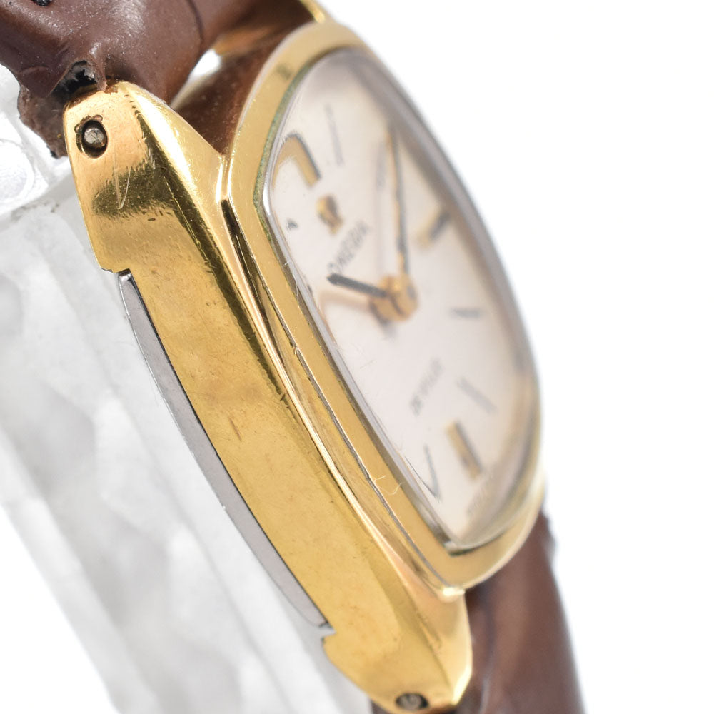 OMEGA De Ville 511.340 vintage Cal.485 white Dial Hand Winding Ladies
 Watch O#151405