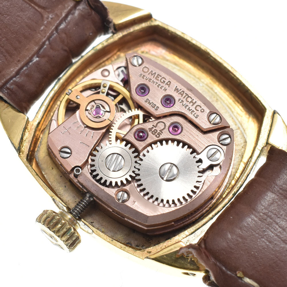 OMEGA De Ville 511.340 vintage Cal.485 white Dial Hand Winding Ladies
 Watch O#151405