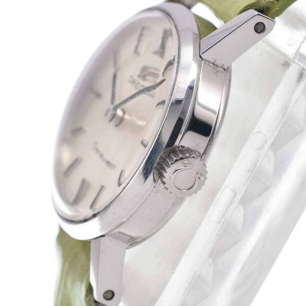 OMEGA Geneva 511.213 vintage Cal.620 Silver Dial Hand Winding Ladies
 Watch O#151409