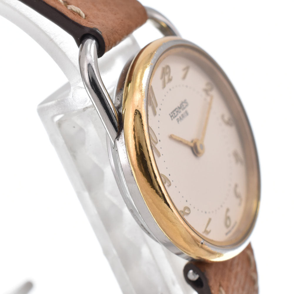 HERMES Arceau Ivory Dial Quartz Ladies
 Watch O#151443