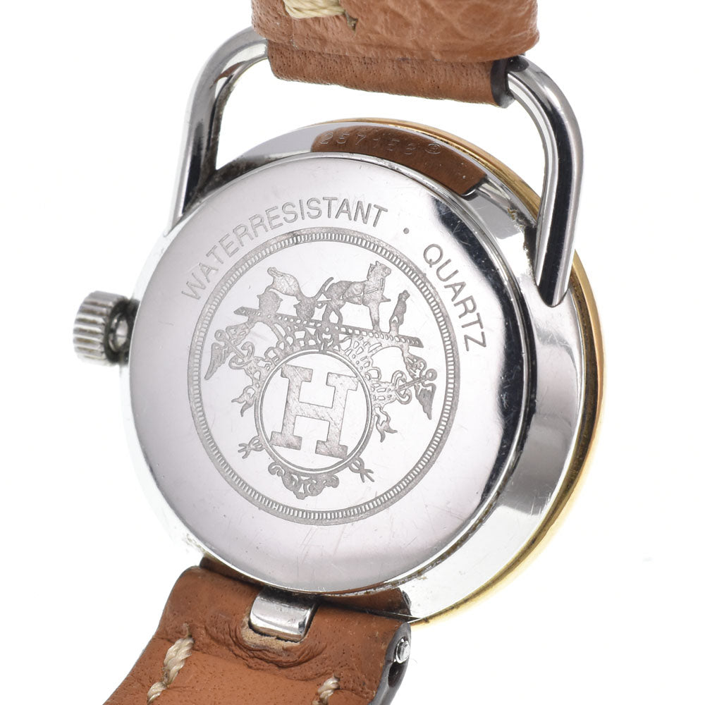 HERMES Arceau Ivory Dial Quartz Ladies
 Watch O#151443