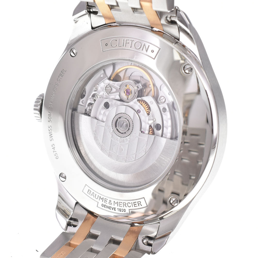 with paper Baume & Mercier Clifton M0A10210 Date gray Dial Automatic Men's
 Watch O#151465