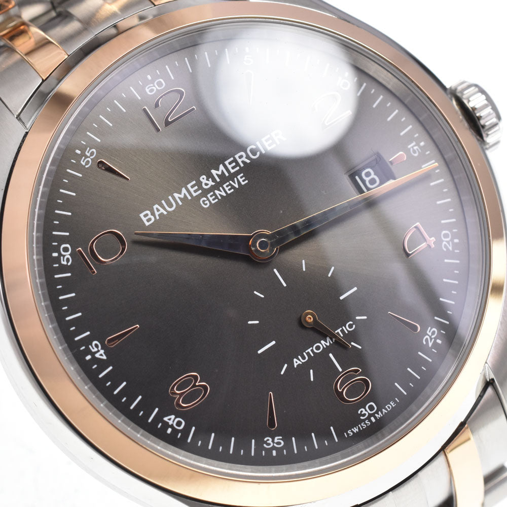 with paper Baume & Mercier Clifton M0A10210 Date gray Dial Automatic Men's
 Watch O#151465