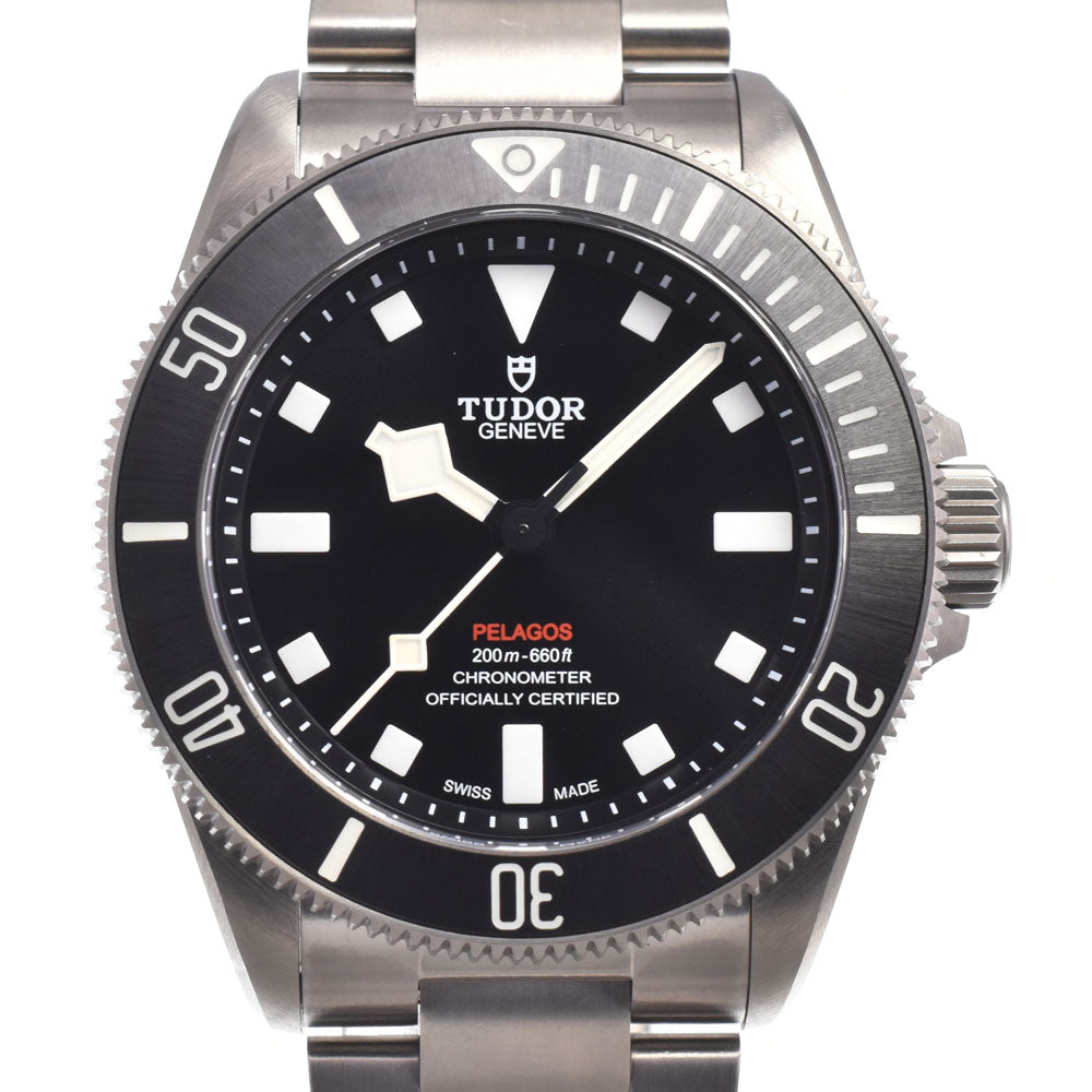 with paper TUDOR Pelagos 39 Date 25407N black Dial Automatic Men's
 Watch O#151470
